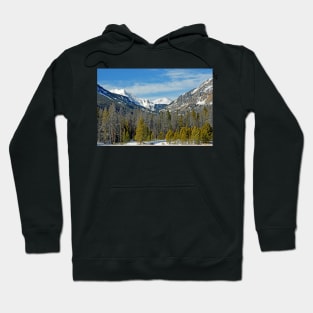 Bowen Mountain in Winter Hoodie